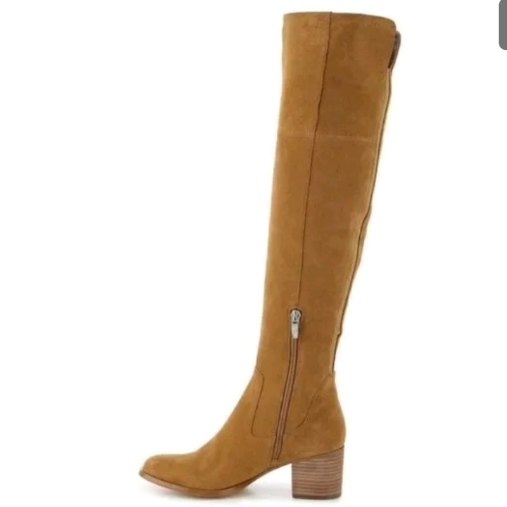 Marc Fisher Epic Wide Calf Suede Over the Knee boot 9.5